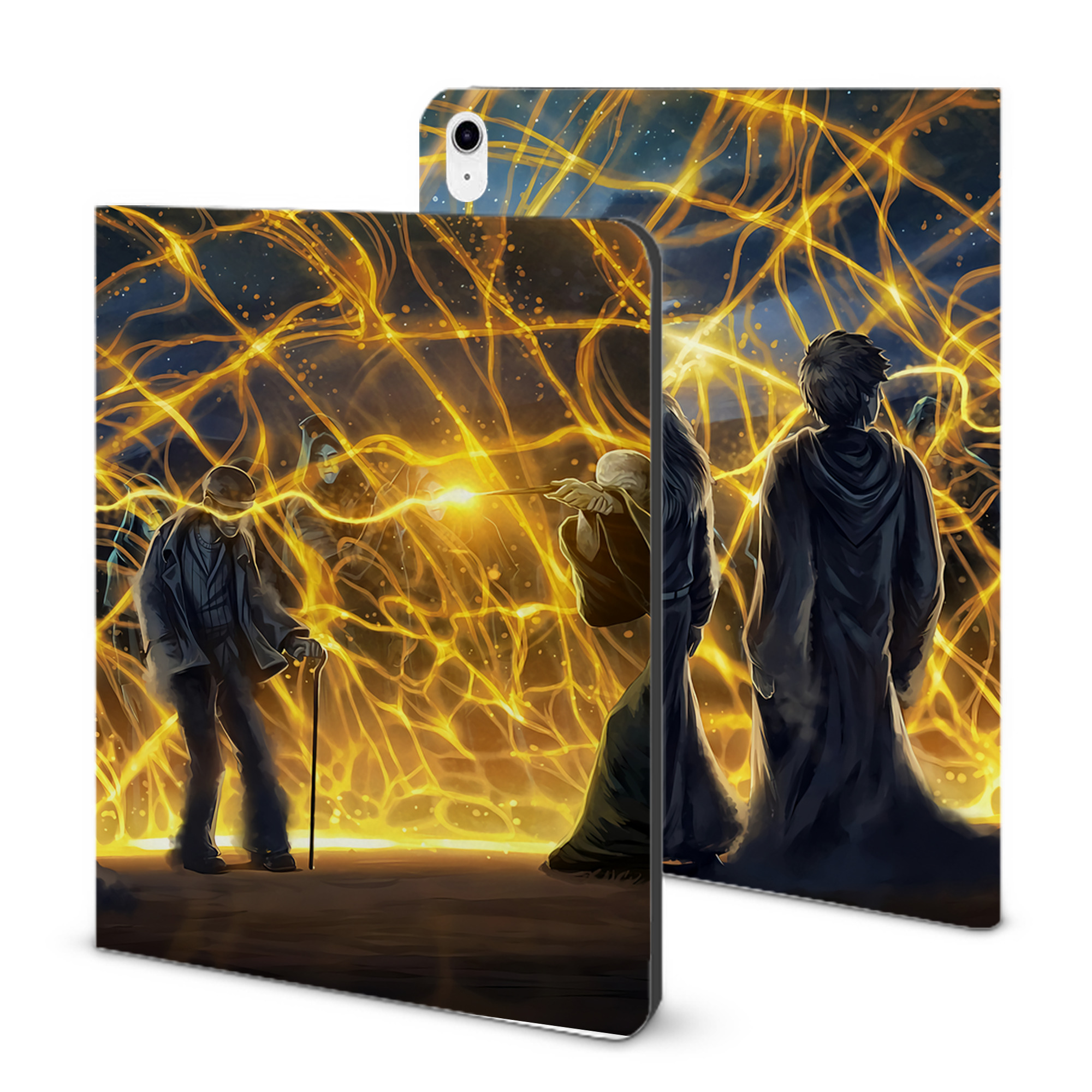 （画像用） Harry Potter ハリー・ポッターシリーズ IPad ケース ブック型 PUレザー TPU 耐衝撃 軽量 薄型 ペン収納なし 全面保護 IPad 各モデル対応